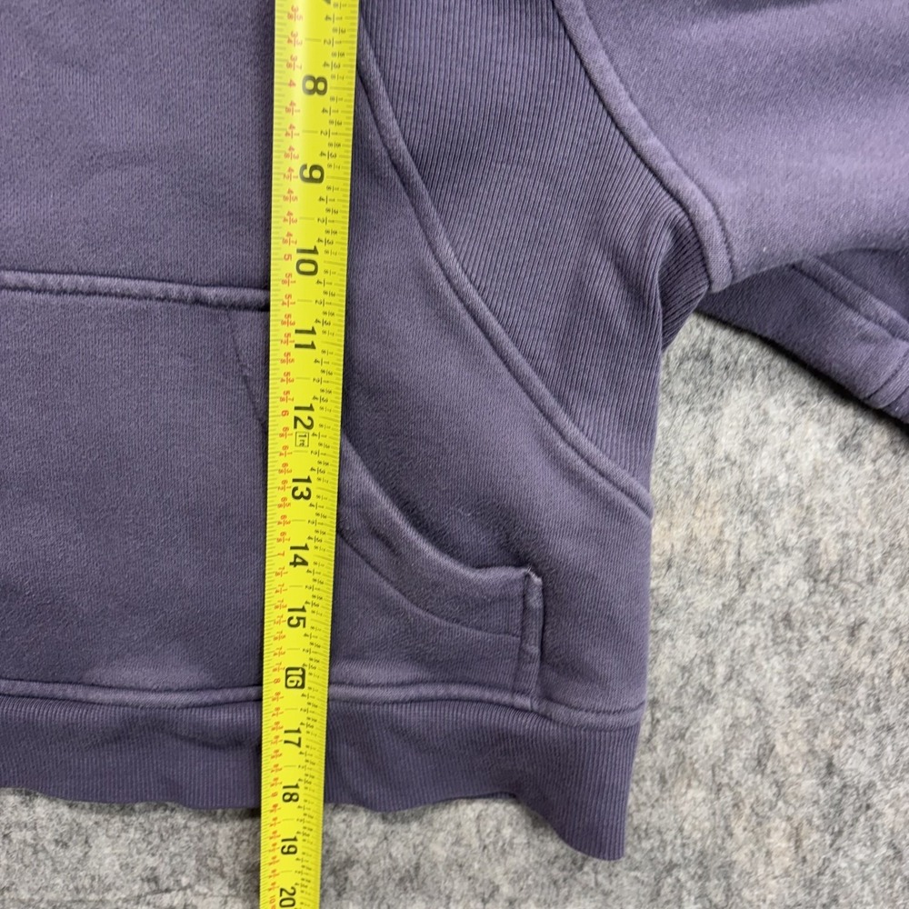 Lululemon Cropped‎ Scuba Hoodie Sweatshirt Women's XS/S Purple - Picture 4 of 8